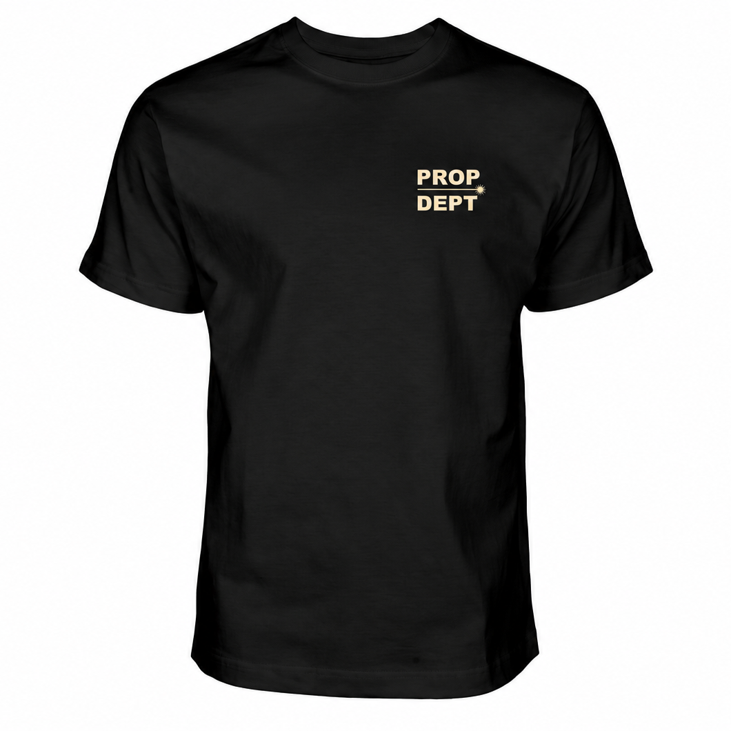 Prop Department YouTube channel thinnest car front tee shirt